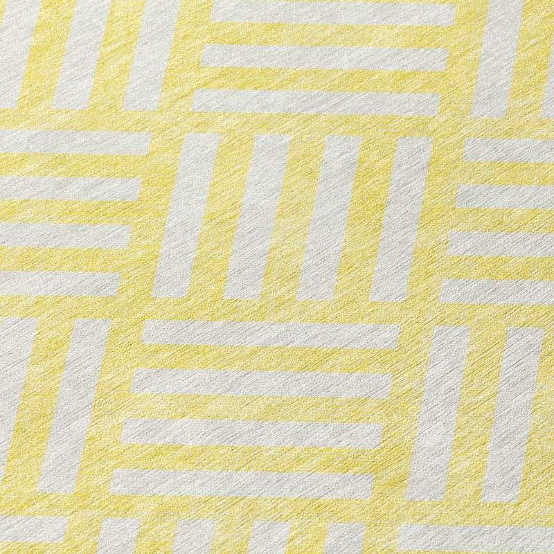 Machine Washable Indoor/ Outdoor Chantille Geo Contemporary Rug