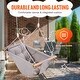 preview thumbnail 4 of 5, Canvas Hammock Swing Wooden Hanging Swing Seat for Baby to Toddler - 27.65*17.5inches