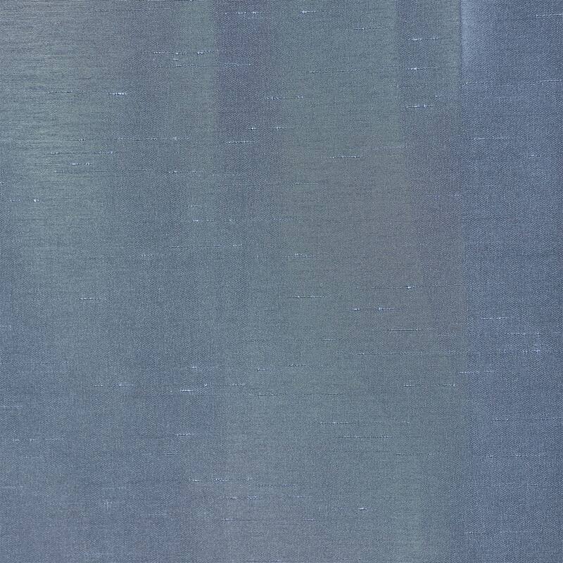 Exclusive Fabrics Textured Dupioni Faux Silk Blackout Grommet Curtain Panel