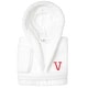 preview thumbnail 21 of 78, Sweet Kids 100% Polyester SUPER PLUSH Double Brushed Hooded Bathrobe with Pink Bookman Monogram V - Large