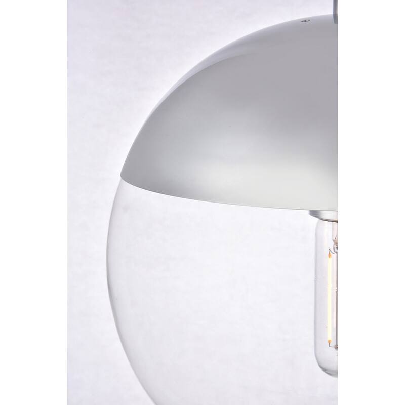 1-Light Pendant with 10 inch Clear Glass