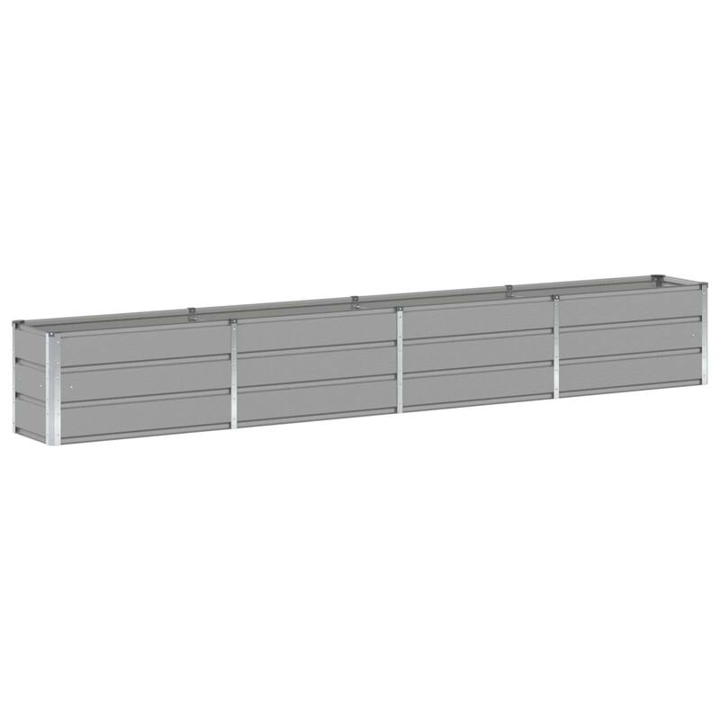 vidaXL Planter in Steel - 39.37 x 15.75 x 17.72"