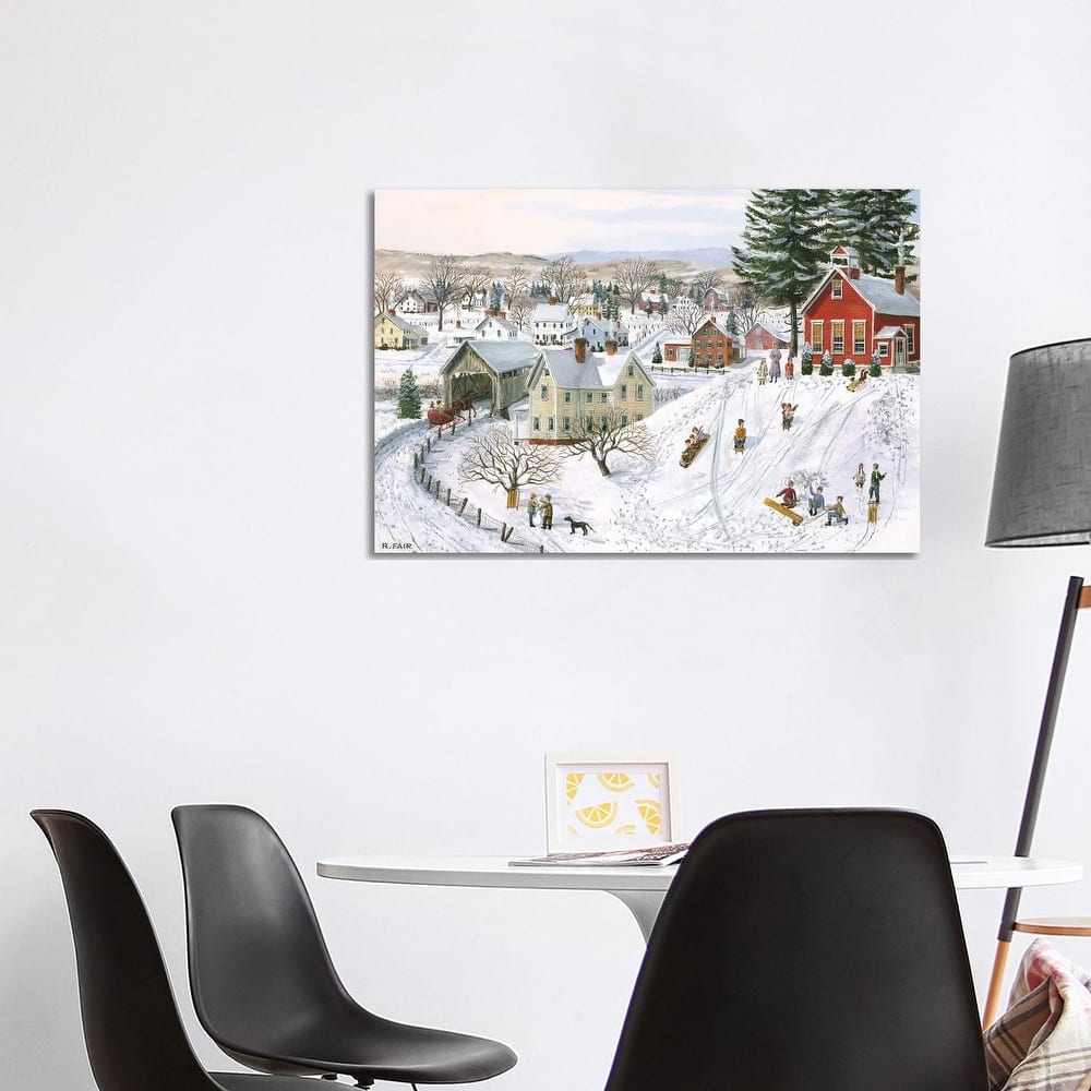 iCanvas "Winter Recess" by Bob Fair Canvas Print