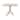 36" x 36" Square Top Pedestal Table - Unfinished