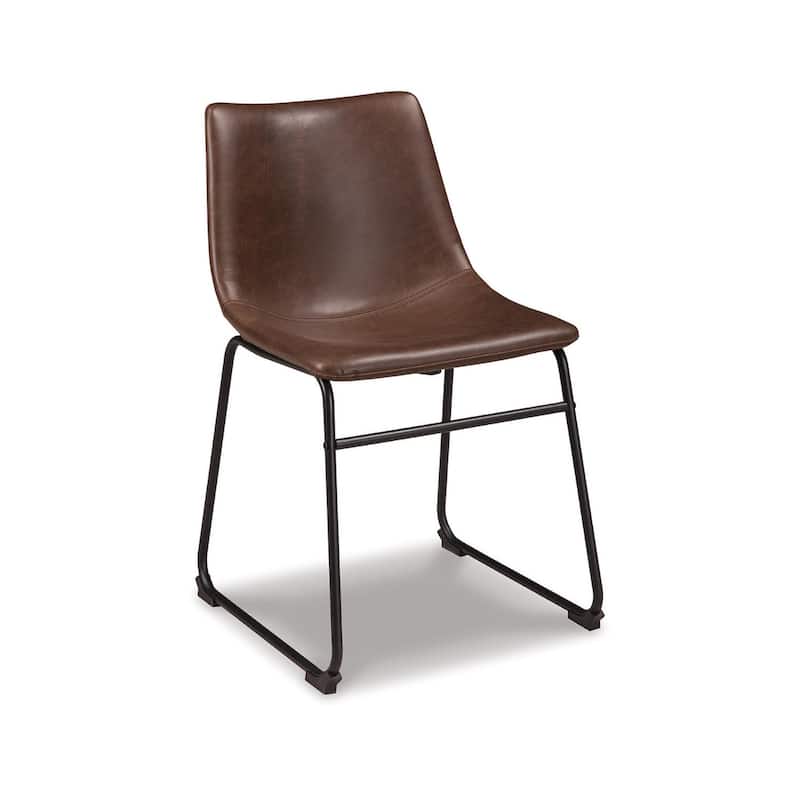 Signature Design by Ashley Centiar Grey Dining Chairs (Set of 2) - Set of 2 - Brown - Dining Height