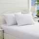 preview thumbnail 7 of 7, Queen Size Down Alternative Medium Pillow 2 Pack for Back Sleepers by Tommy Bahama® (Hypoallergenic) - White