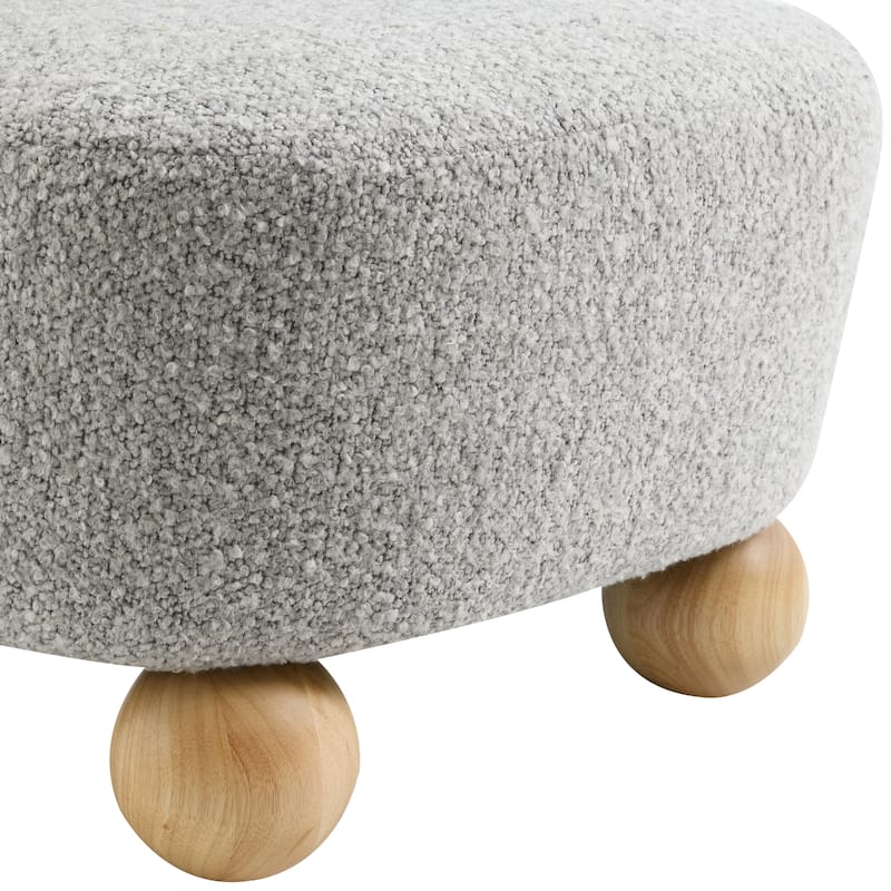Furniture of America Velra Modern 28-inch Boucle Wing Accent Chair