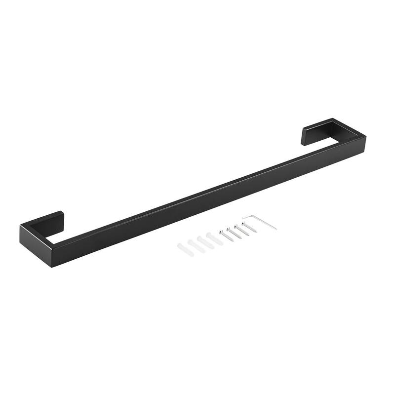 24.4'' Wall Mounted Towel Bar Stainless Steel Bathroom Hardware Hand Towel Rack Bathroom Towel Holder Bathroom Accessories
