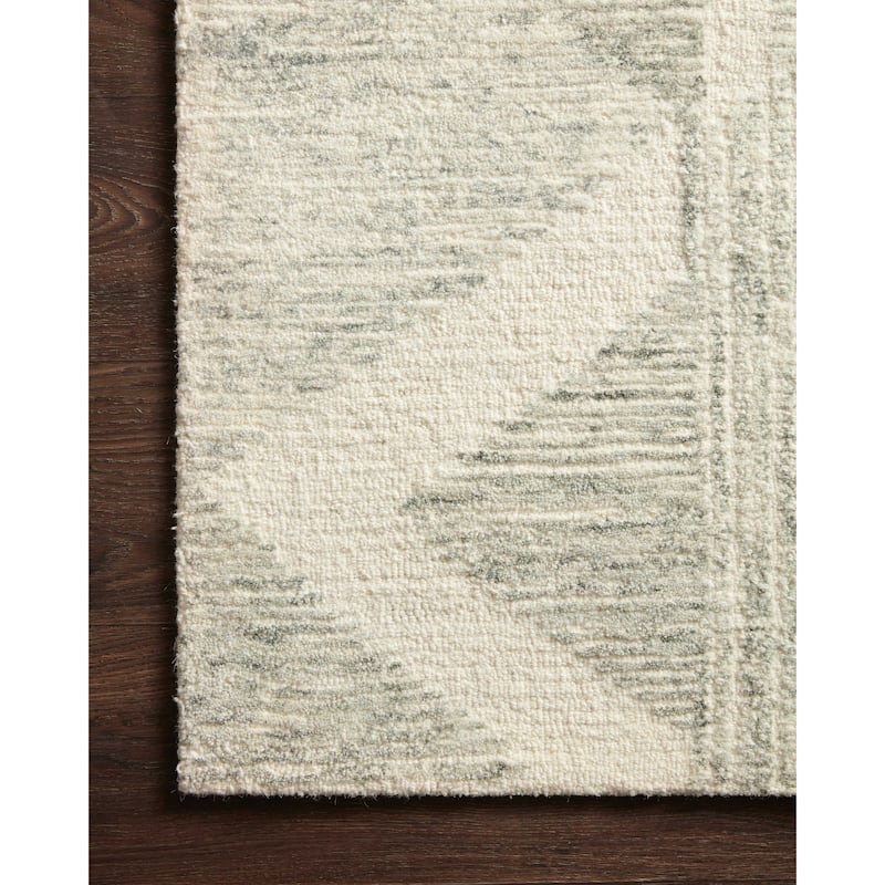 Alexander Home Aubrey Geometric 100% Wool Area Rug