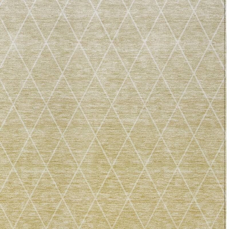 HomeRoots Geometric Transitional Rectangle Outdoor Rug