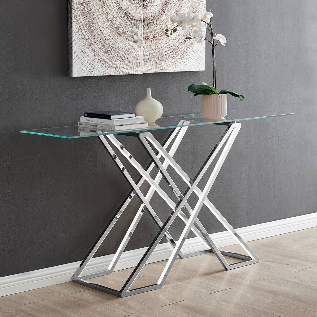 Finesse Decor // LED Console Table // Rectangular