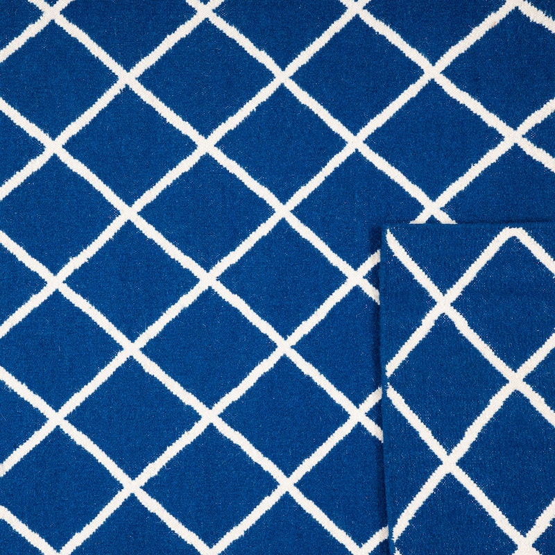 SAFAVIEH Handmade Flatweave Dhurries Valdi Modern Moroccan Wool Rug