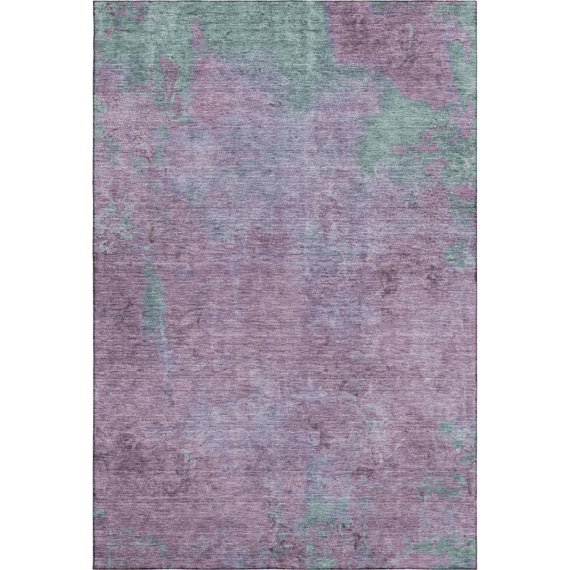 Premium Washable Super Soft Solid Ombre Mayfield Rug