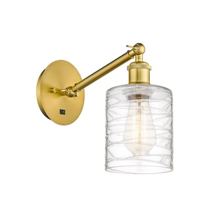 Innovations Lighting 317-1W-13-6 Cobbleskill Sconce Cobbleskill 13"