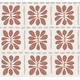 preview thumbnail 1 of 5, York Wallcoverings Mimosa Fleur Terracotta Wallpaper