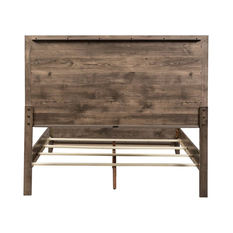 Ridgecrest Cobblestone Queen Panel Bed