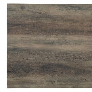Rustic Black Rectangle HomeRoots42