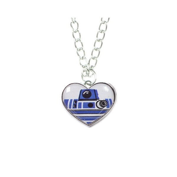 Star Wars R2-D2 Heart Necklace