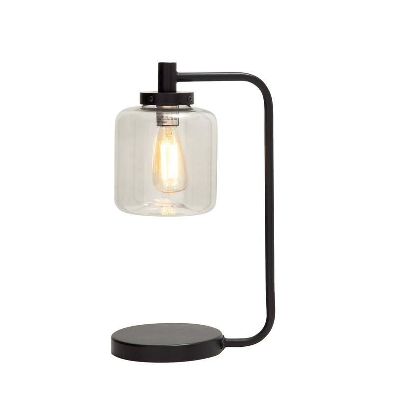 Metal Room Accent Lamp - Black - Roche River Decor - Black