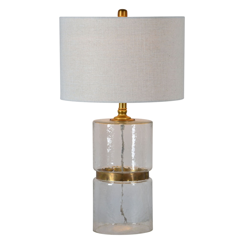 Oscar 28" Table Lamp with Linen Shade