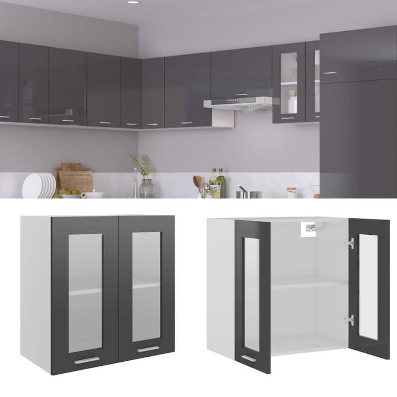 vidaXL Kitchen Cabinet Storage Cupboard Under Sink Organizer Engineered Wood