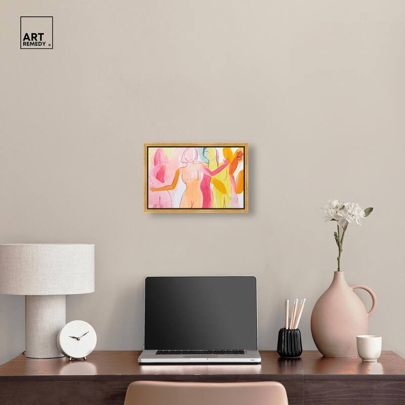 Three Graces Canvas by Art Remedy
