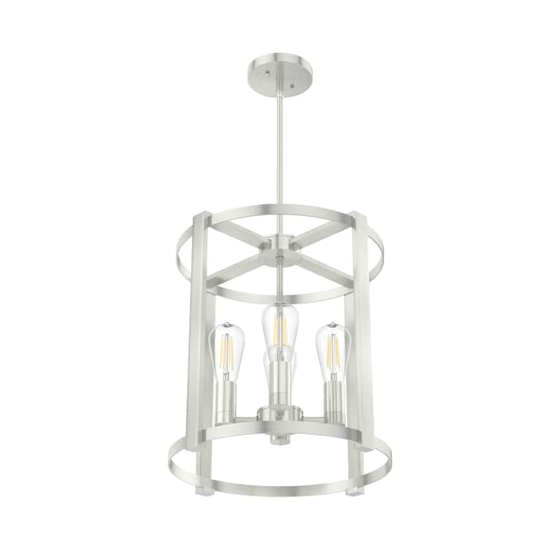 Hunter 16" Astwood 4 Light Chandelier, Kitchen Island, Dining Room, Entry - Contemporary, Transitional, Art-Deco
