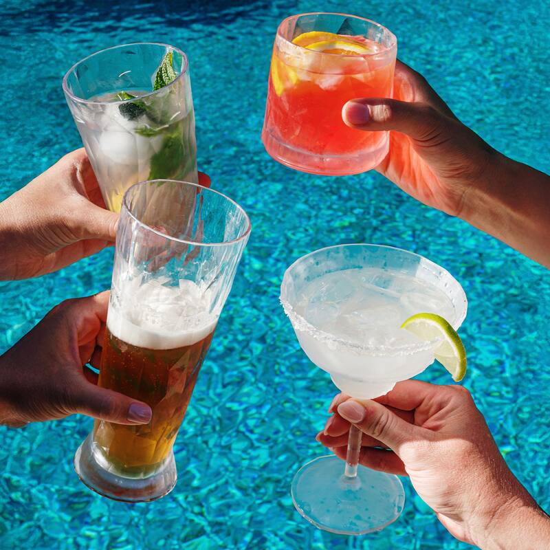 Superglass Polycarbonate Beer Glass