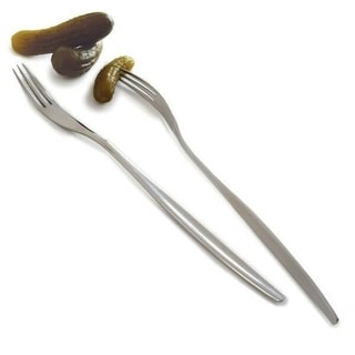 Olive fork Norpro 8" Long Stainless Steel Set of 4