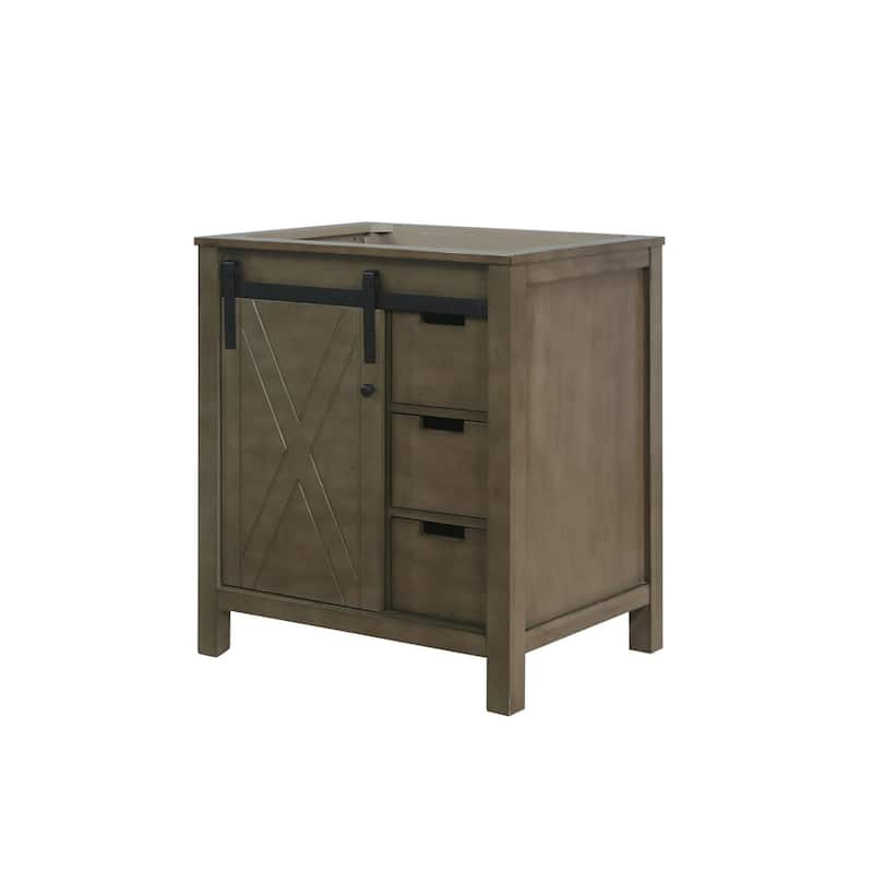 Marsyas 30 in W x 22 in D Dark Grey Bath Vanity
