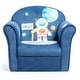 preview thumbnail 50 of 59, Costway Kids Cat/Astronaut/Lion/Synthetic Fake Animal/Elephant Sofa - 20’’ X 15’’ X 17’’ Dark Blue