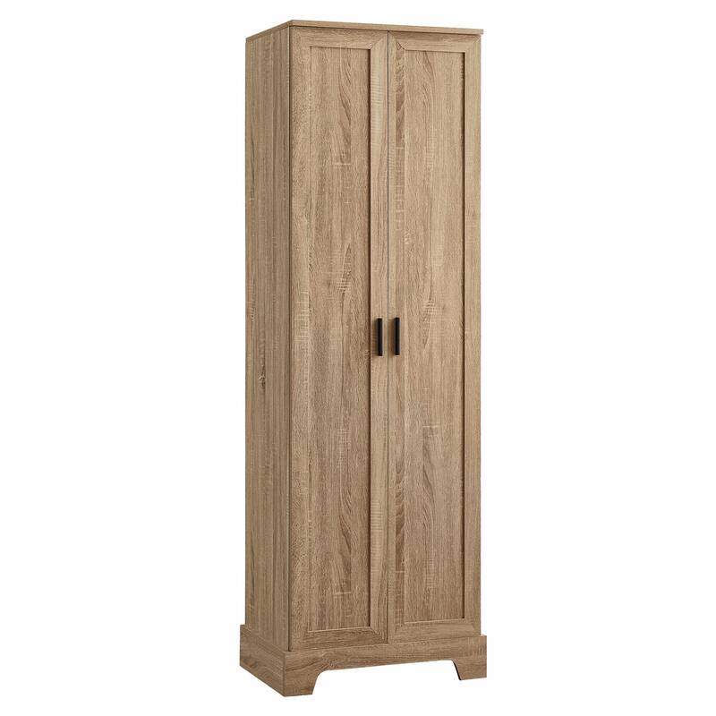 Storage Cabinet with Two Doors and Adjustable Shelf