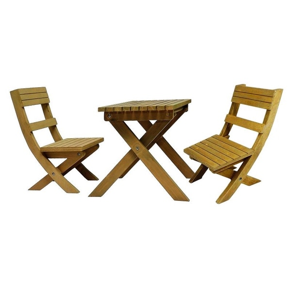 Shop 18 Inch Doll Wooden Folding Camping Table Two Chairs