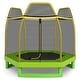 preview thumbnail 3 of 24, Costway 7 FT Kids Trampoline with Safety Enclosure Net Spring Pad