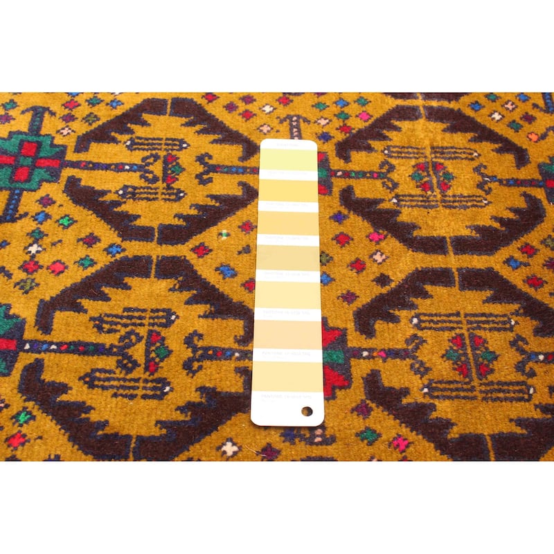 ECARPETGALLERY Hand-knotted Teimani Olive Wool Rug - 2'8 x 4'2