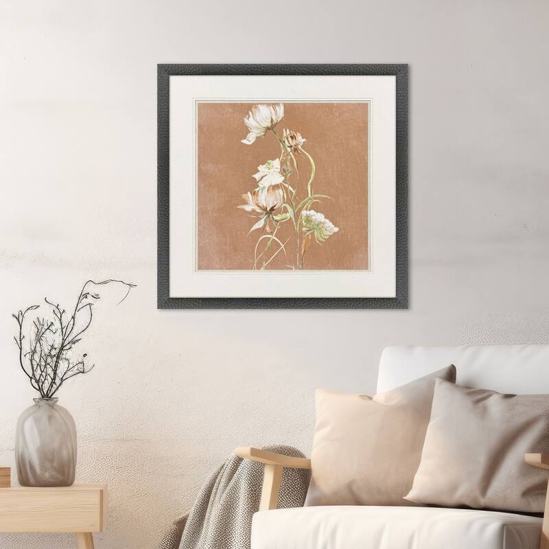 Paragon Wildflowers II Framed Art - Wood