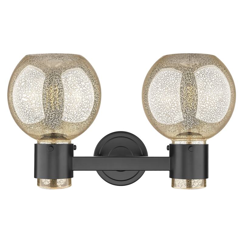 Innovations Lighting 464-2W-G464B-7ME Lawton Sphere 2 Light 16" Wide