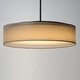 preview thumbnail 4 of 2, Prime 16"W LED Pendant - satin nickel