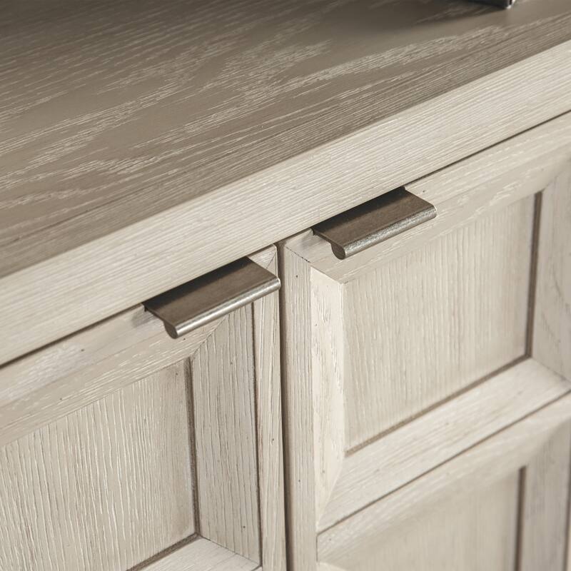 Furniture of America Durem Modern Tawny Brown Writing Desk with Bookcase and File Cabinet Set