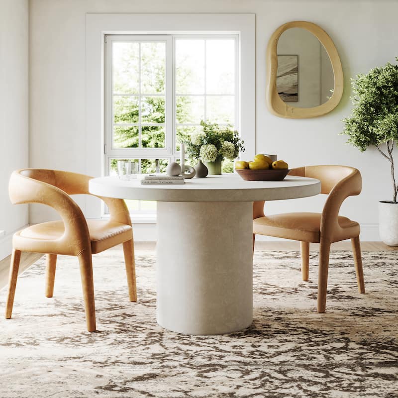 Nuloom Freja Faded Floral Area Rug - 6'7" x 9' - Beige