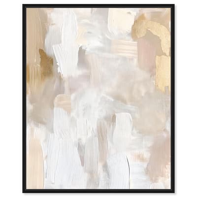 Beige and Cream II Canvas by Art Remedy