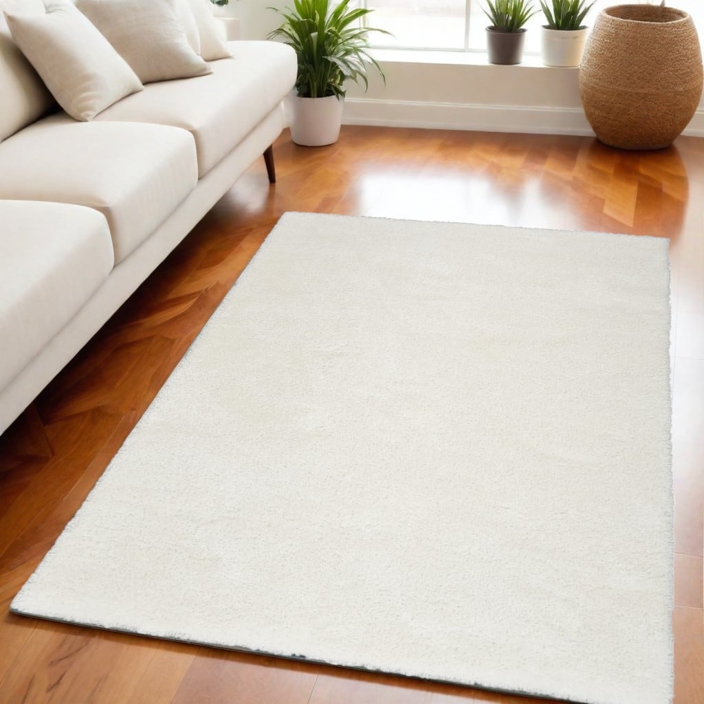 Power Loomed Soft Area Rug - 87' X '63' X '1