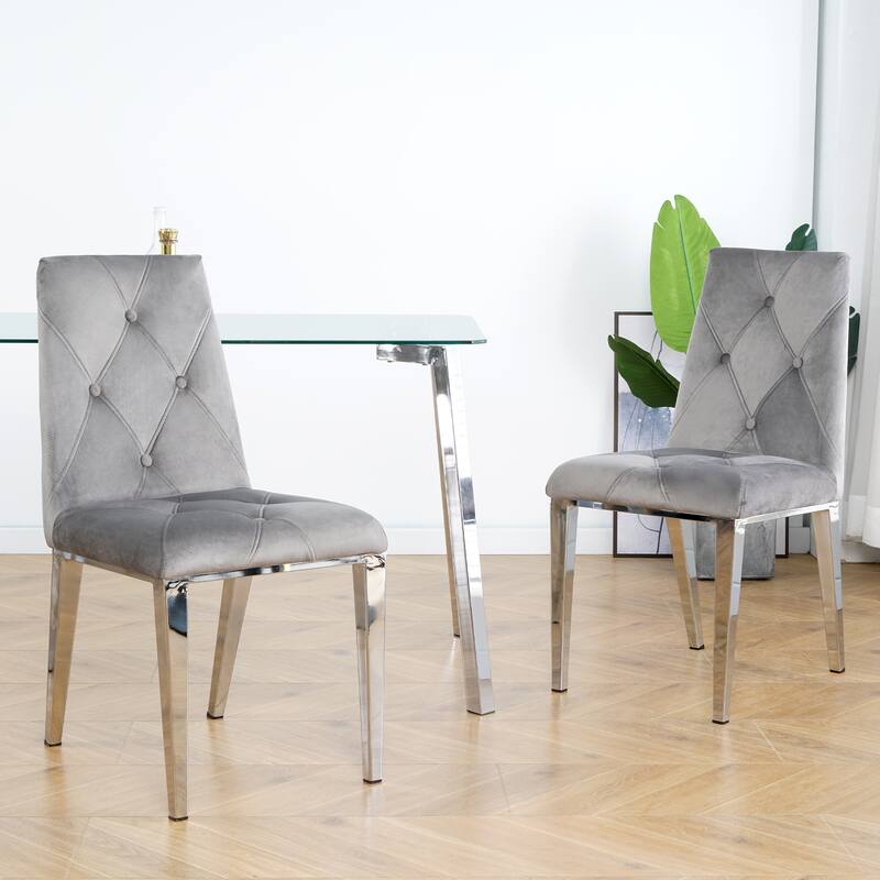 Set of 2 Modern Simple Dining Chair
