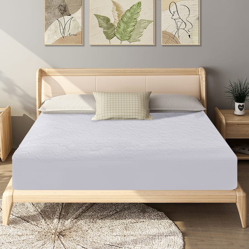 Flannel Electric Heated Mattress Pad, Dual Control and Temperature Regulating