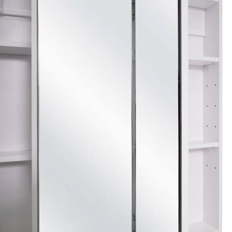 Design House Cyprus 30-1/8" x 4-3/8" Frameless Mirrored Medicine
