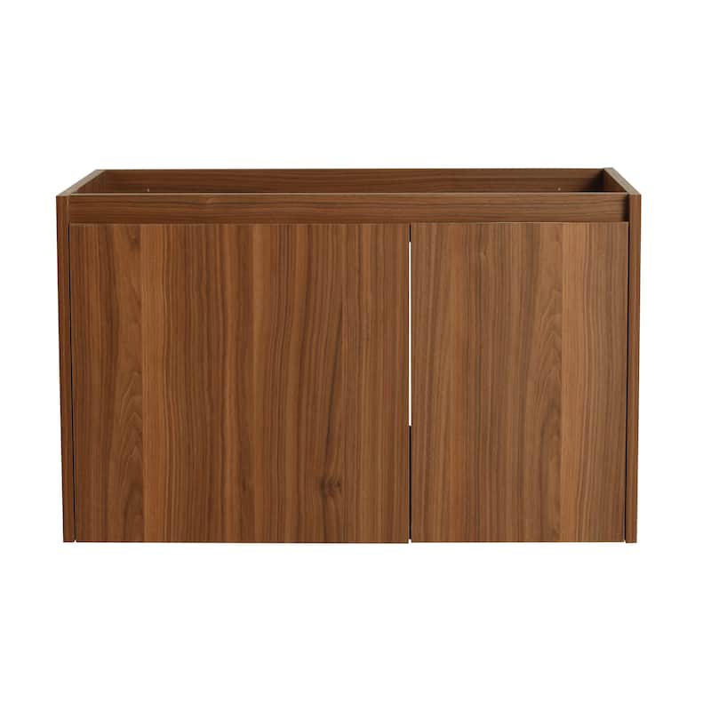 30 Inch Bathroom Cabinet With Sink,Soft Close Doors,Float Mounting Design, For Small Bathroom