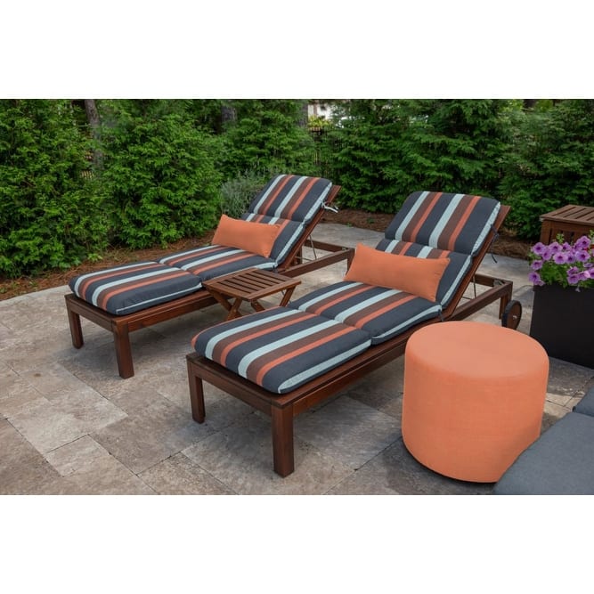 Sunbrella® Solid Fabric 1-Piece Indoor/Outdoor Lumbar Pillow, 19"W x 12"L