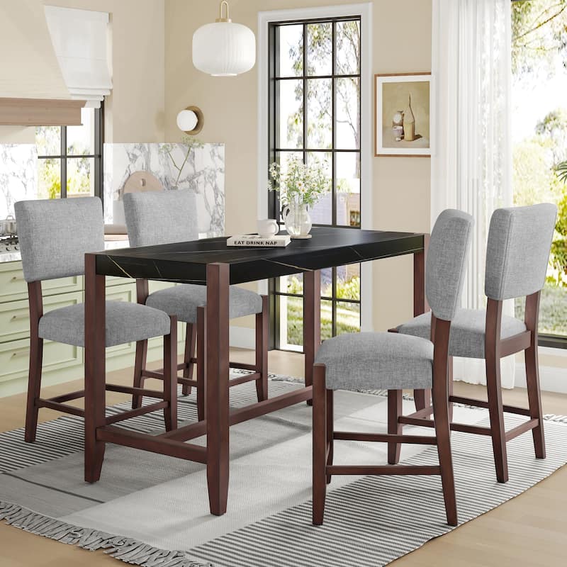 Versatile Counter Height Table for Various Spaces with Modern Design