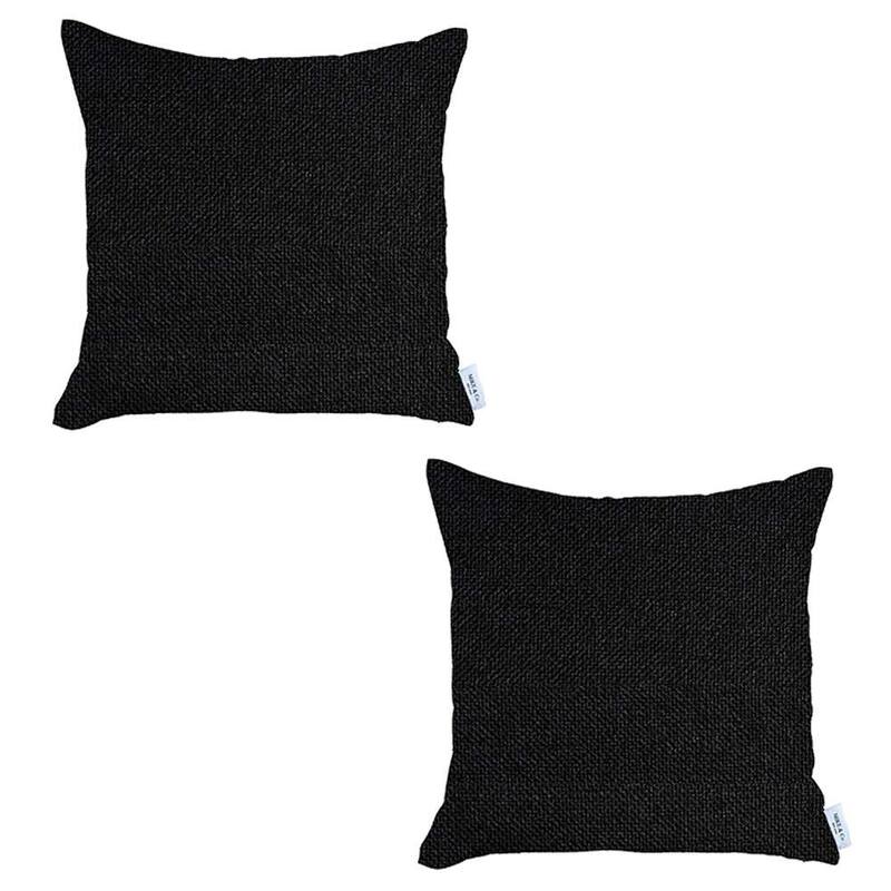 Boho-Chic Decorative Houndstooth Jacquard Pillow Covers 2 PCS