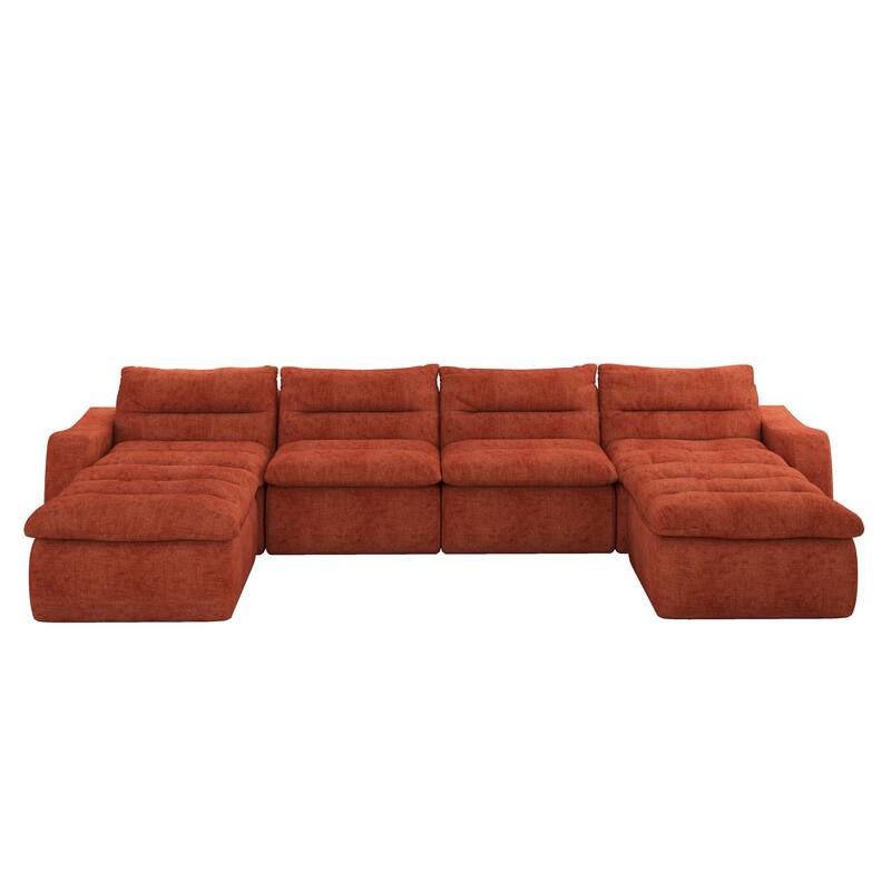 Lazy Floor Sofa,Modern armless and backless sofa chair,Comfy Accent Bean Bag Couch,suitable for living room bedroom office